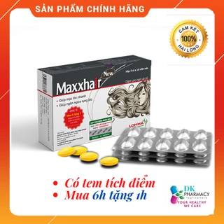Thực phẩm chức năng Maxxhair - cung cấp dưỡng chất phục hồi tóc,kích thích mọc tóc, giảm gãy dụng
