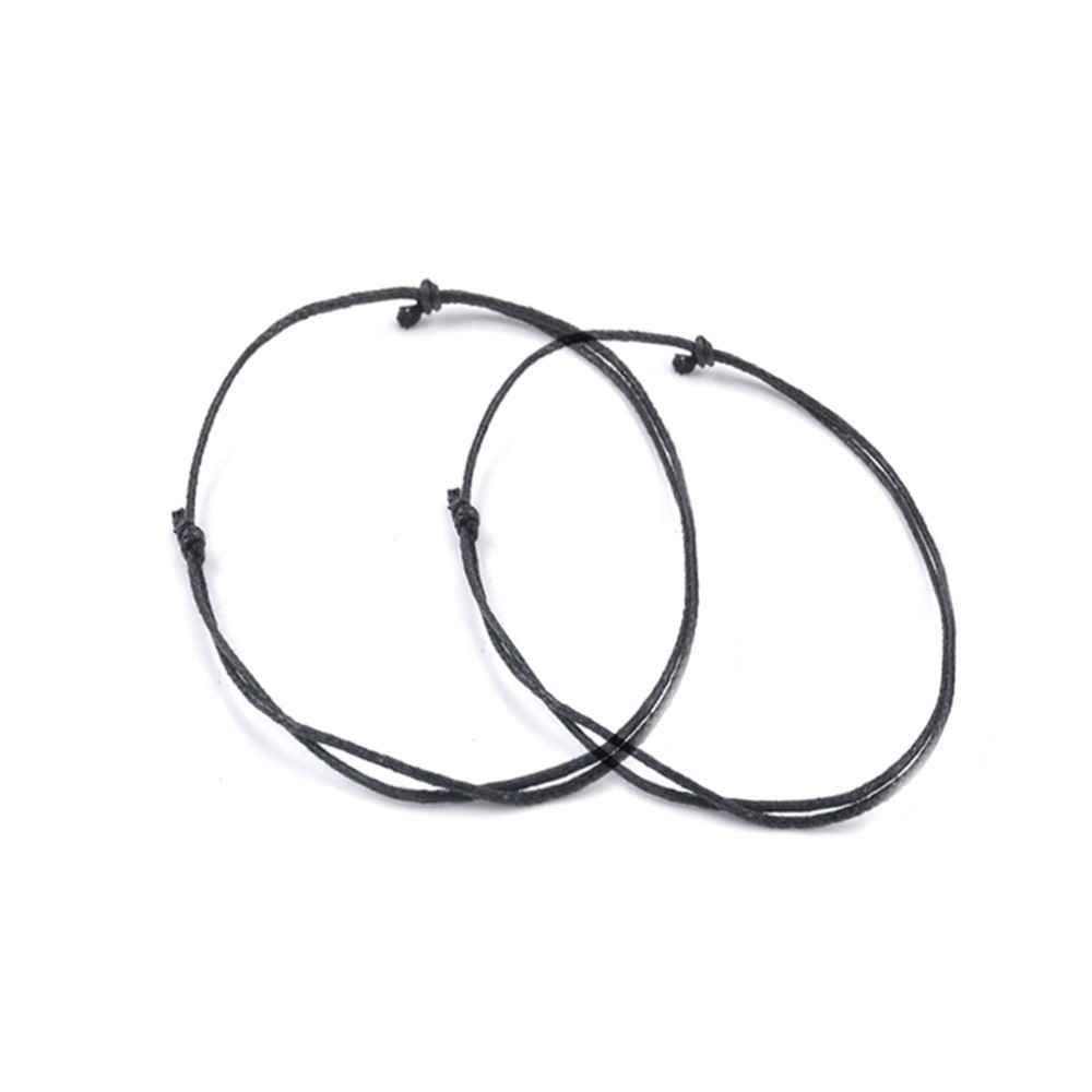 Set 2 vòng tay bện dây tùy chỉnh tiện lợi