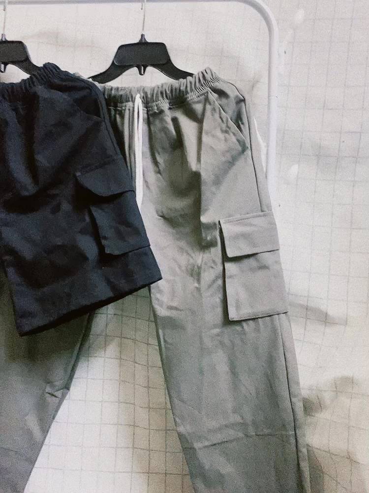 Quần dài kaki túi hộp Unisex 2 màu cá tính (Video) | BigBuy360 - bigbuy360.vn