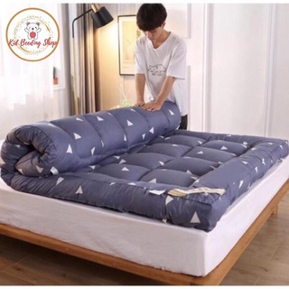 Nệm Topper, Nệm Gấp xuất nhật loại dày 9cmx5cm trải giường sàn cao cấp , tấm nệm Topper xuất nhật Cao Cấp