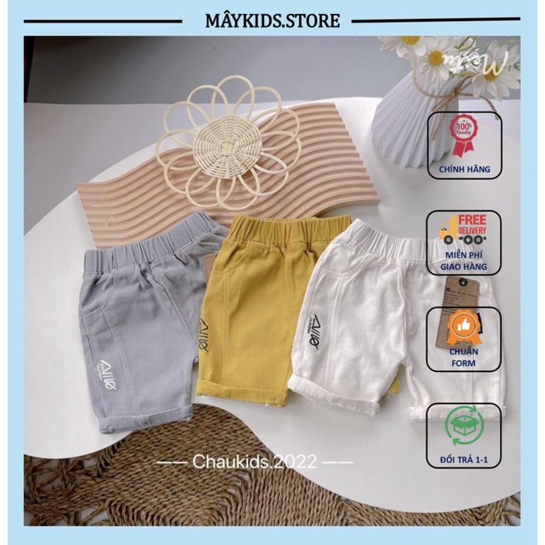 Quần short bé trai,quần kaki NiKo cho bé trai/gái(9-23kg)