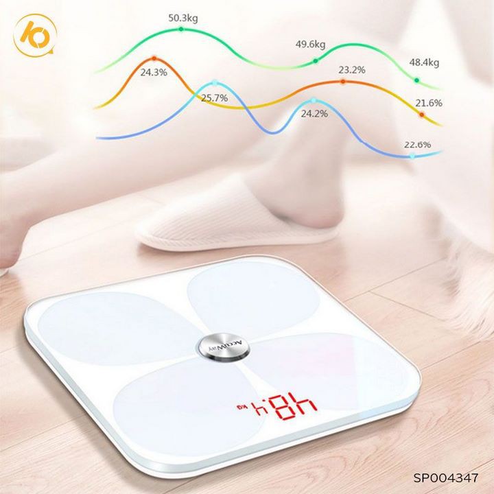 Cân điện tử sức khỏe, cân phân tích chỉ số mỡ, cơ có App tiếng việt SHOP10K - SP004347