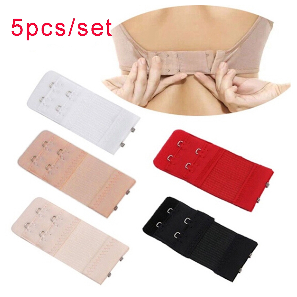 Yvette 5 miếng dây nối cài áo ngực 2 hàng móc