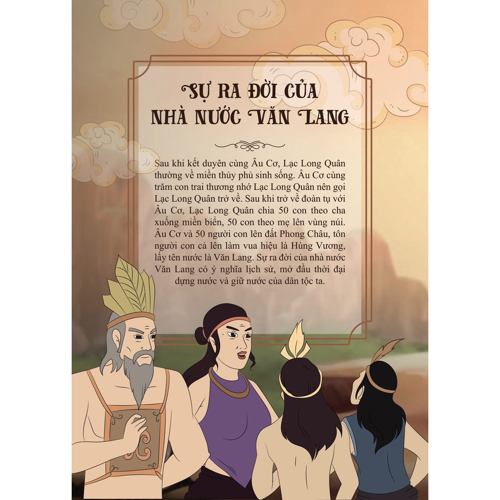 Sách - Bộ Truyện Tranh Lịch Sử Việt Nam - Khát Vọng Non Sông _ Sự Ra Đời Của Nhà Nước Văn Lang