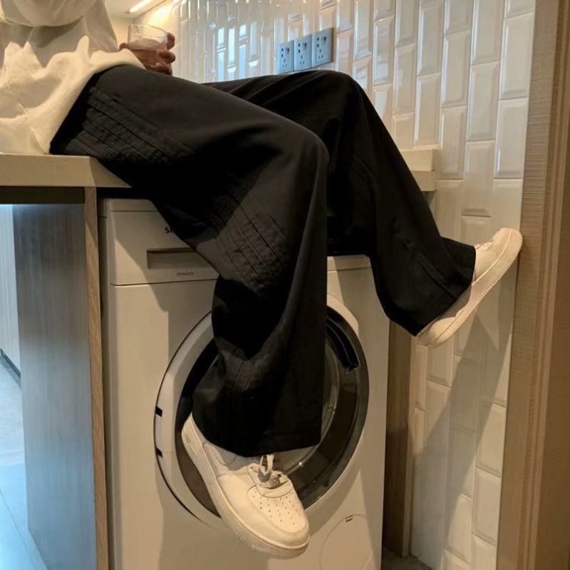 Quần Ống Rộng Oversize Thời Trang Mùa Hè Cá Tính Dành Cho Nam