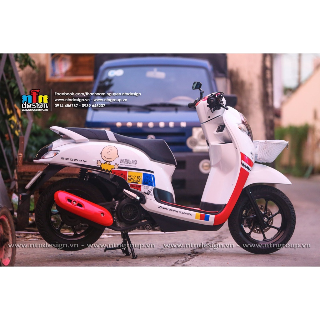 Tem Scoopy - mẫu Snoopy