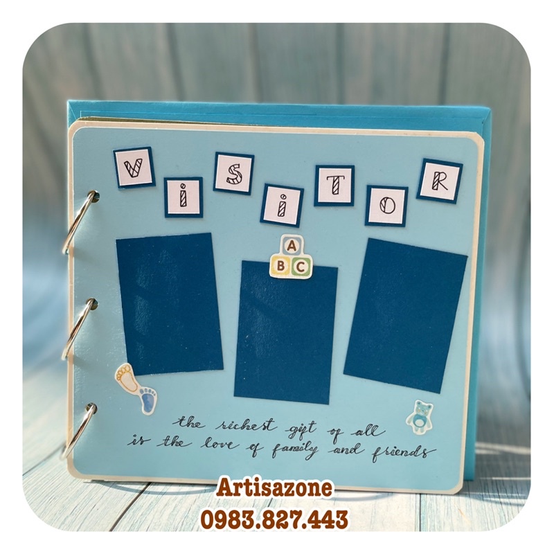 Album, Scrapbook dán ảnh Baby dành cho bé yêu - Đọc kỹ mô tả từng sản phẩm