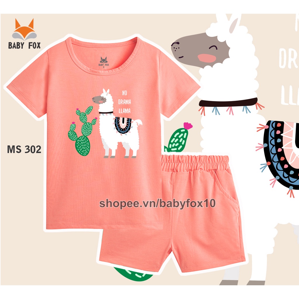 Bộ bé gái size nhỏ, trung, đại 100% cotton loại tốt, thương hiệu BABY FOX, hình thiên nga, kẹo 10-55 kg f