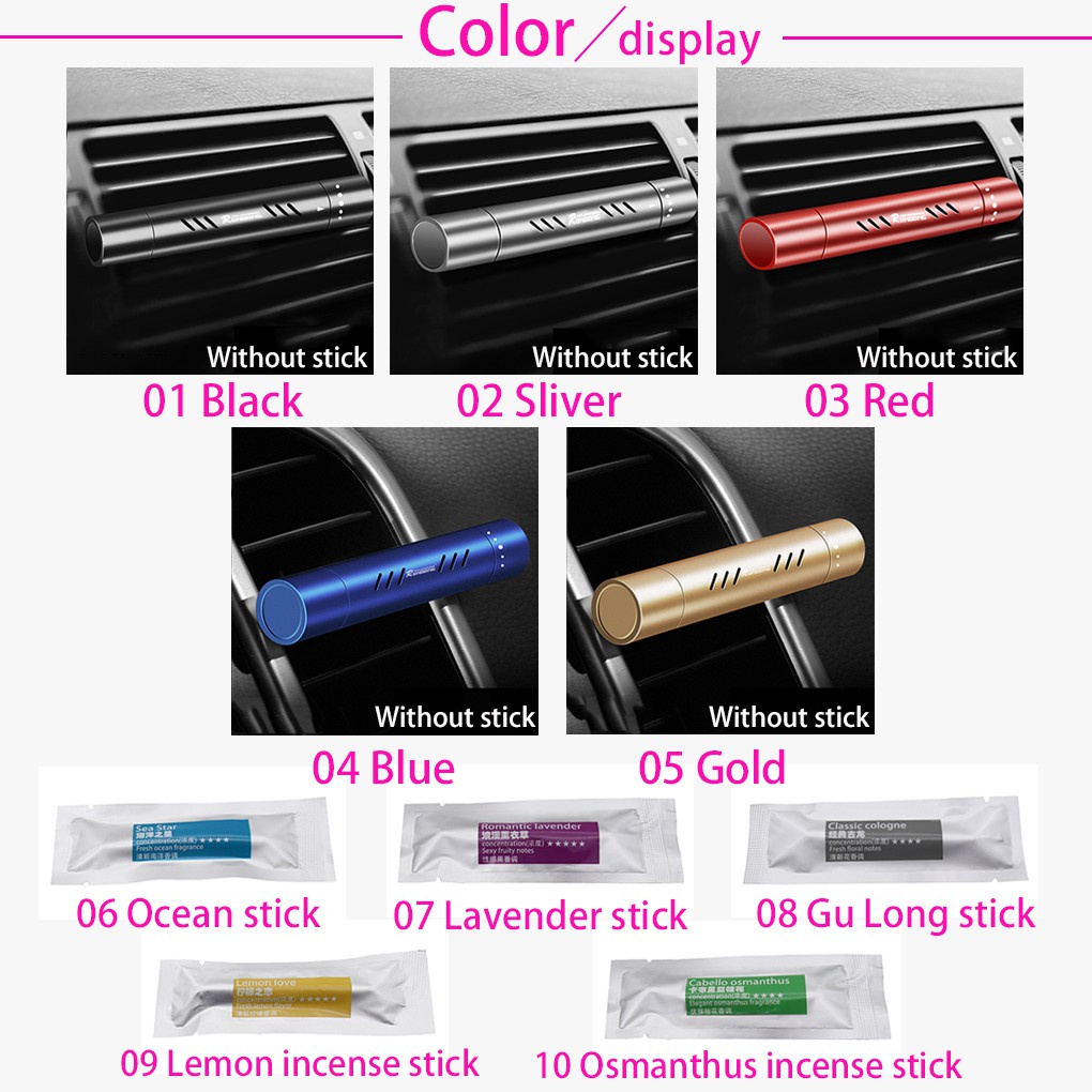 Thanh Tạo Hương Thơm Làm Mát Không Khí Cho Xe Hơi