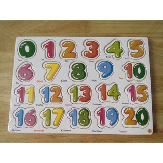 Bảng học số từ 0-20 etic CA615A