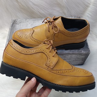 Giày tây nam công sở - phong cách lịch lãm - cắt lazer tinh xảo, size 40-42