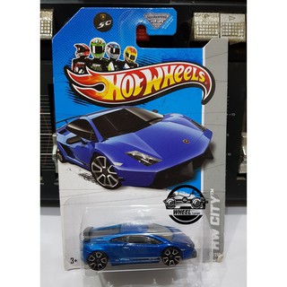 Xe mô hình đồ chơi Hotwheels 1:64 - Lamborghini Gallardo LP 570-4 Superleggera
