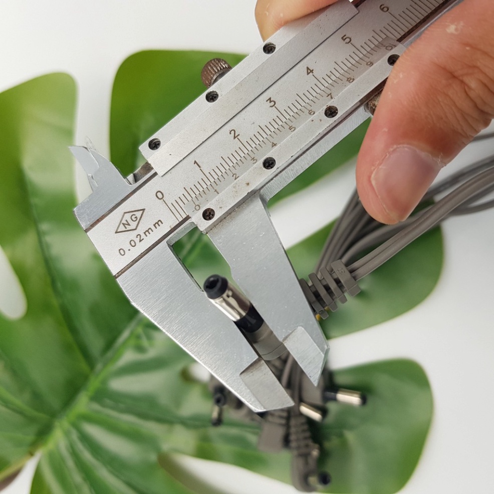 Dây Nguồn DC4.8x1.7MM Chân Cong Dài 20CM Giắc 4.8 - ShopBaoAnh