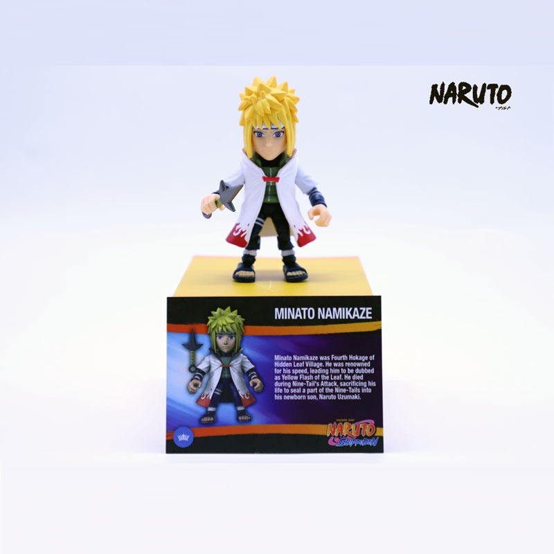 Hộp mù Naruto đích thực, đồ chơi hợp thời trang làm bằng tay, khớp cử động được, trí búp bê anime hai chiều phiê