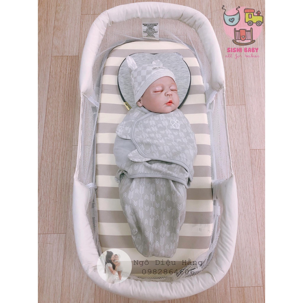 Kén ngủ/ Chăn Quấn Swaddle Summer cotton chính hãng/ Ủ kén cho bé