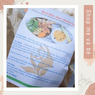 Muối thảo dược chườm bụng