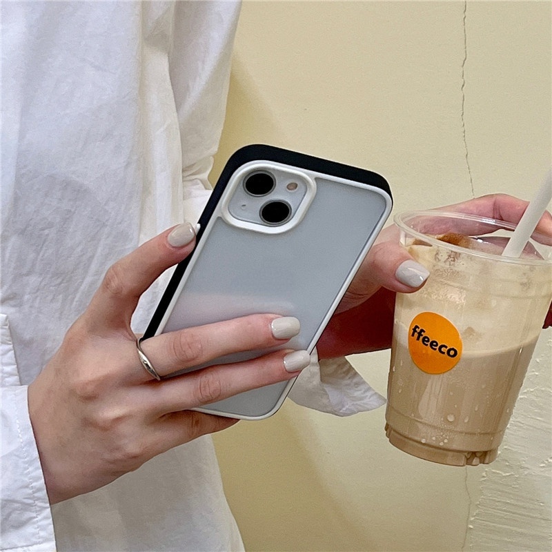 Ốp Điện Thoại Cứng Trong Suốt Chống Sốc Chống Rơi Cho iPhone 14 pro max 13 pro max mini 12 11 pro max