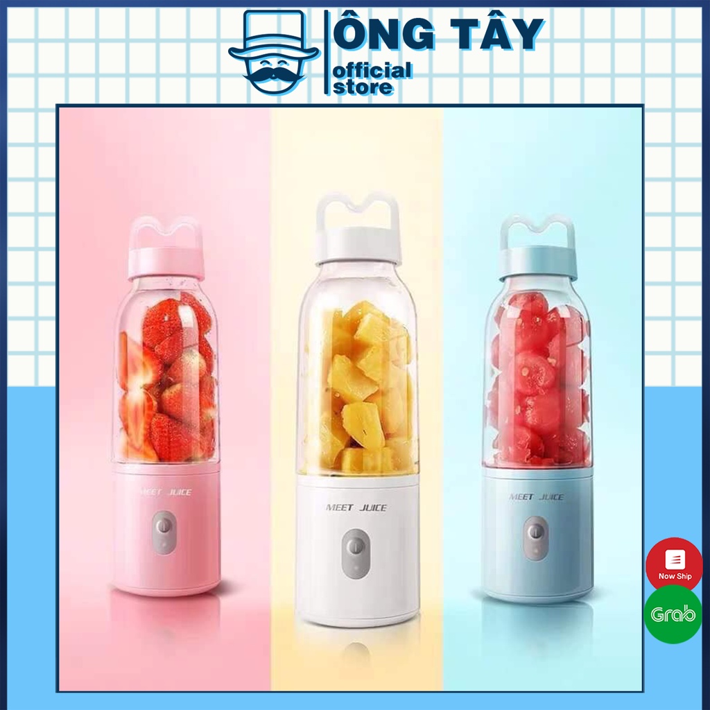 MÁY XAY SINH TỐ MEET JUICE SIÊU TIỆN LỢI