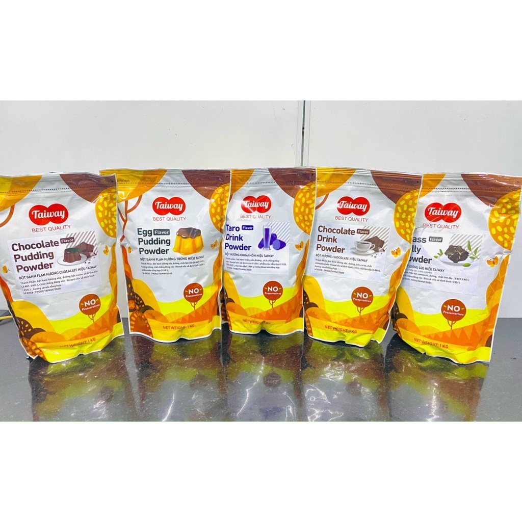 Bột pudding trứng Taiway Việt Nam  pudding hột gà truyền thống Đài Loan