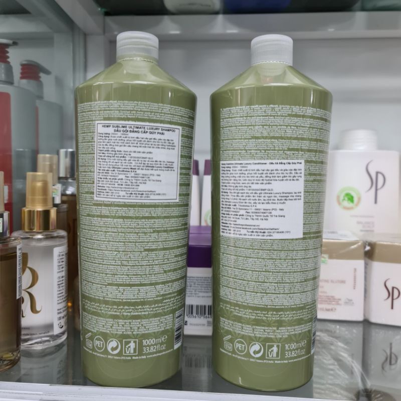DẦU GỘI XẢ SELECTIVE LUXURY hemp sublime 1000ML -  250ml