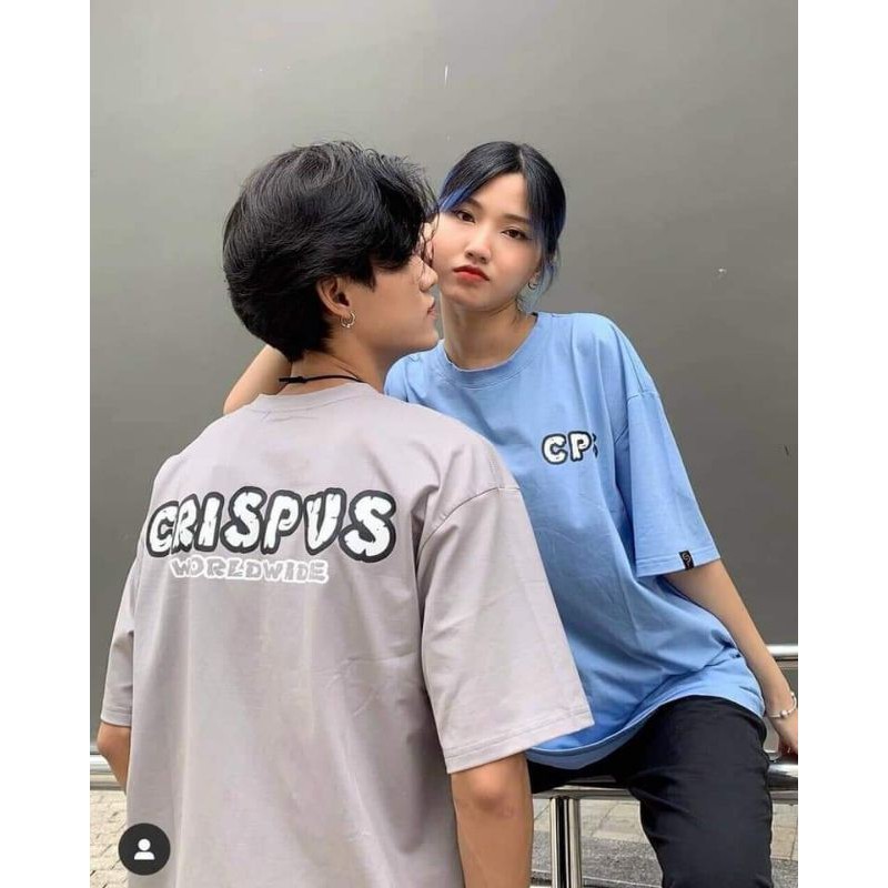 Áo thun tay lỡ phom unisex , phom thụng crispus (hình chụp thật 100%)
