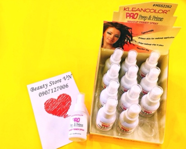 Kem Lót Dạng Xịt Pro Prep & Prime Makeup Klean - Chai 30ml | BigBuy360 - bigbuy360.vn
