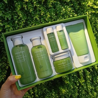 Bộ dưỡng da Innisfree Green Tea Balancing Skin Care Set Ẽ