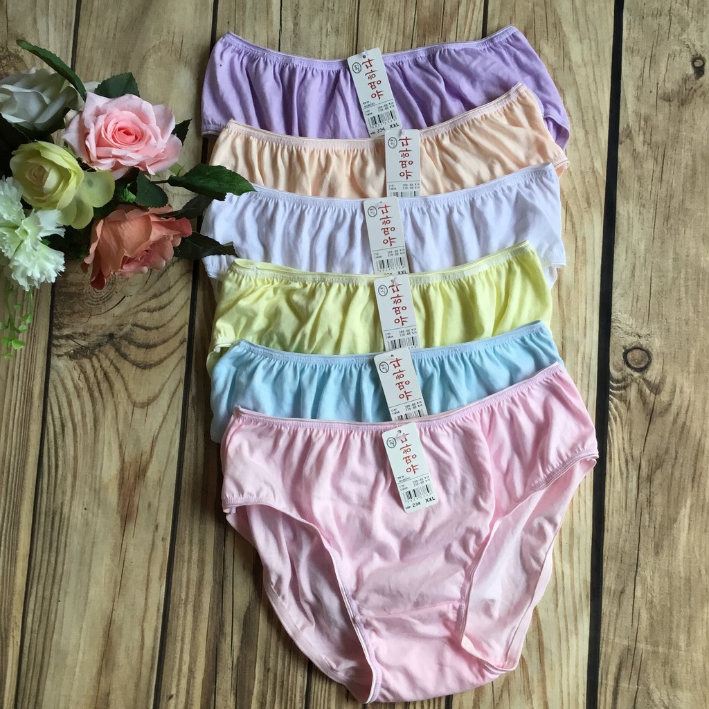 Quần lót nữ thun cotton cho người lớn tuổi