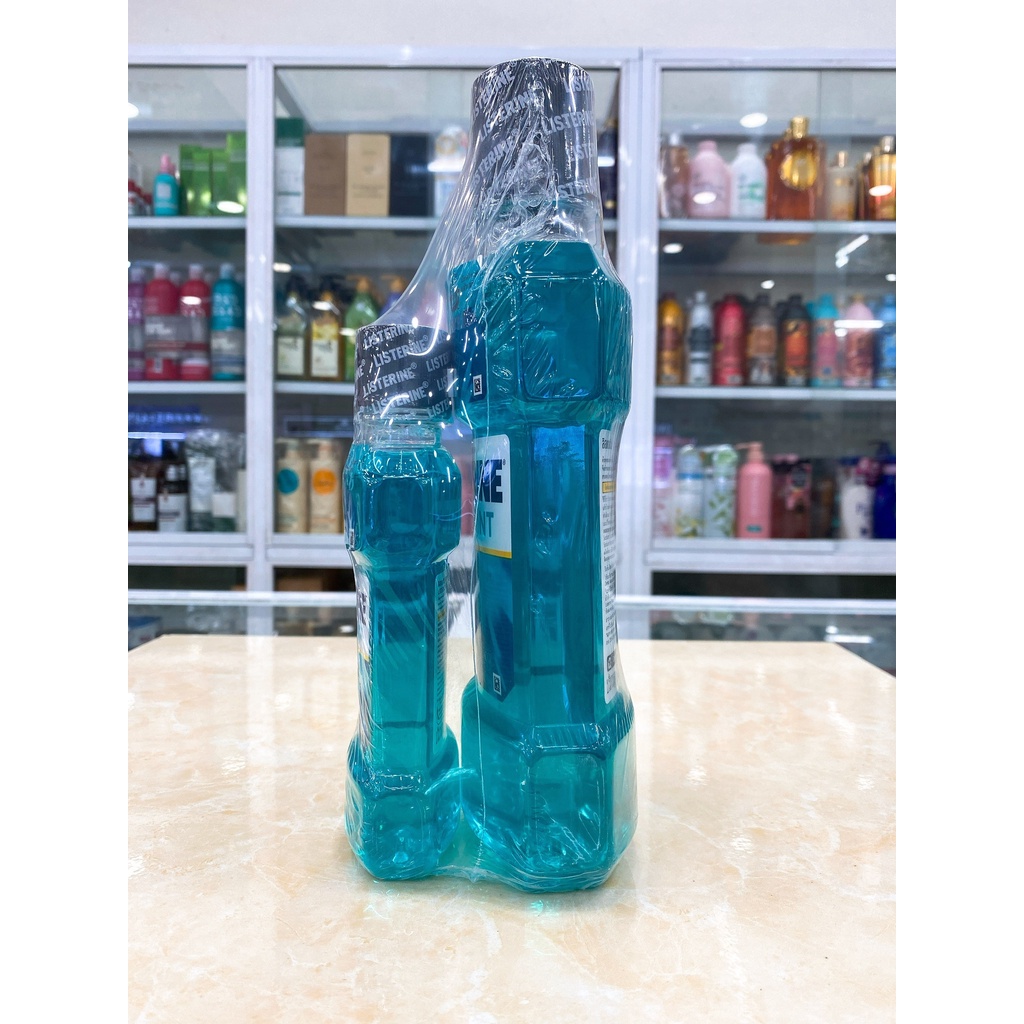 Nước Súc Miệng Listerine Cặp 2 Chai Thái Lan 750ml + 250ml