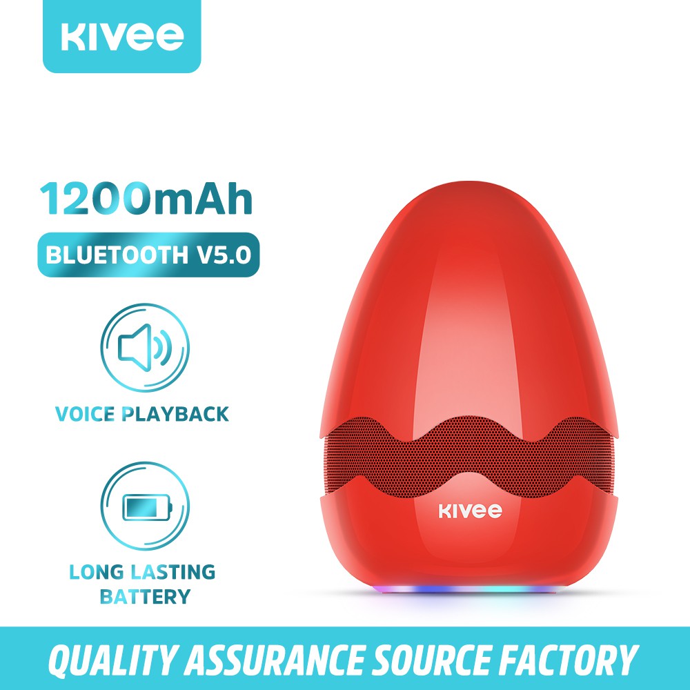 [ Chính Hãng Kivee ] Loa Bluetooth 5w Hình Quả Trứng Độc Đáo Và Phụ Kiện MW01