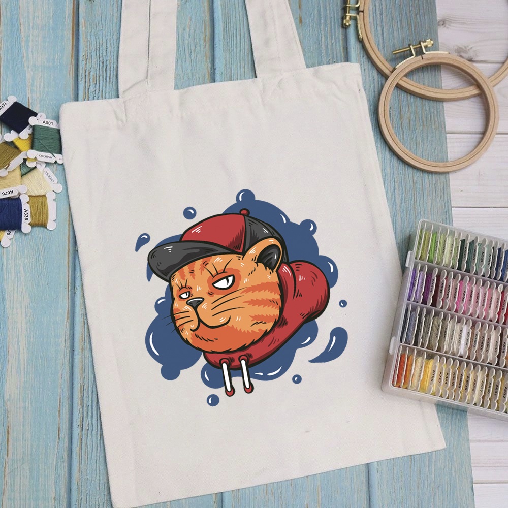 Túi vải túi Tote SINGINK - Mẫu 1 vải canvas dày đẹp cho nữ có khóa miệng đi học đi chơi. In hình theo yêu cầu