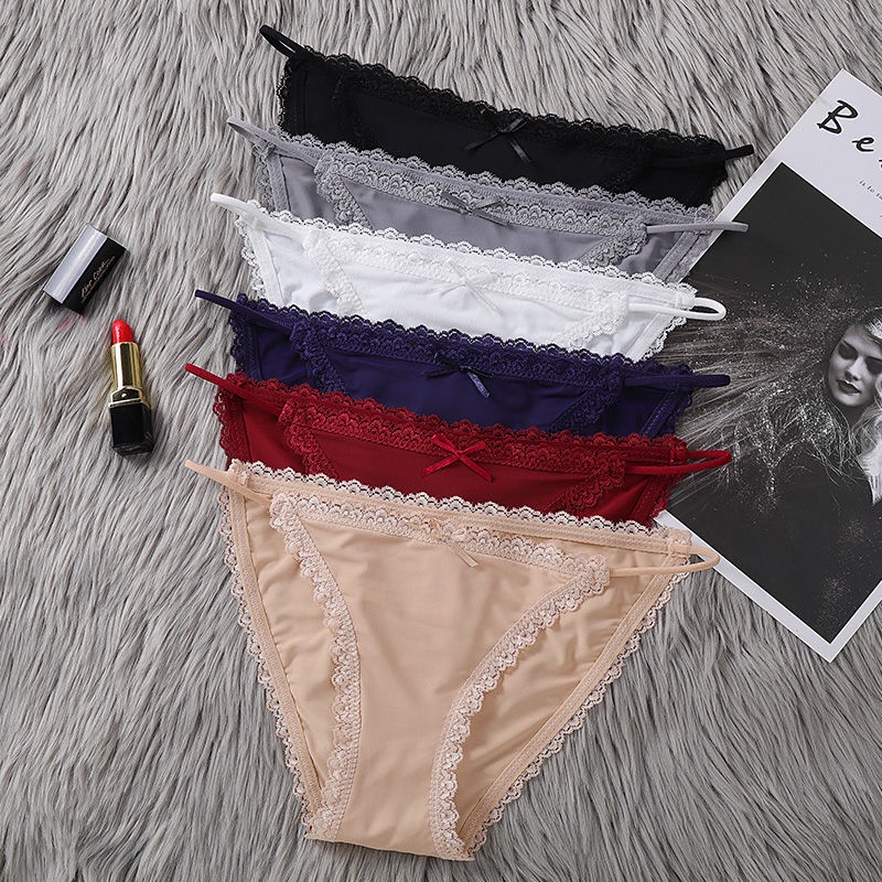 Quần lót nữ - Quần lót su ren cao cấp mềm mại, gợi cảm sexy VALICA L829