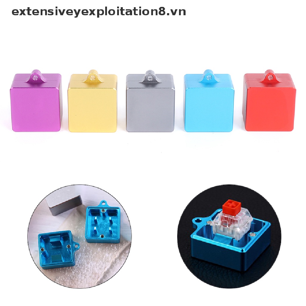 Dụng cụ mở nắp phím bằng kim loại CNC 2 trong 1 cho Kailh Cherry Gateron