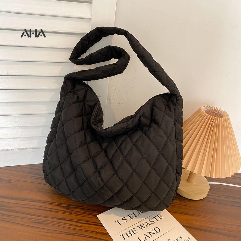 Túi Xách Đeo Vai Vải Bạt Ngăn Chứa Rộng Thời Trang Nữ