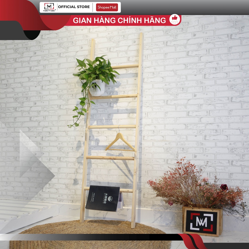Thang trang trí treo đồ phong cách hàn quốc - MW FURNITURE - A Towel Ladder - Nội thất trang trí