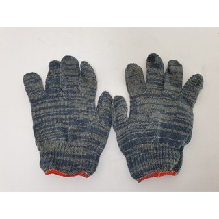 Mua Đôi găng Tay Cotton Dệt Kim Chuyên Dụng Cho Bảo Hộ Lao Động / Xây Dựng - Đồ gia dụng Hoàng Kim