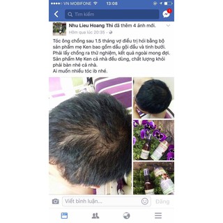 Dầu Gội Thảo Mộc Cô Đặc Mẹ Ken
