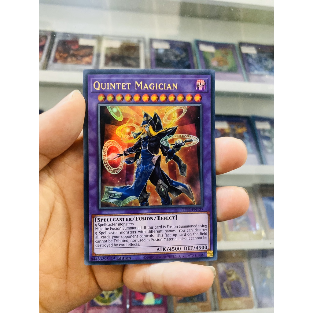 Thẻ Bài YugiOh! Mã GFP2-EN127 - Quintet Magician - Ultra Rare - 1st Edition