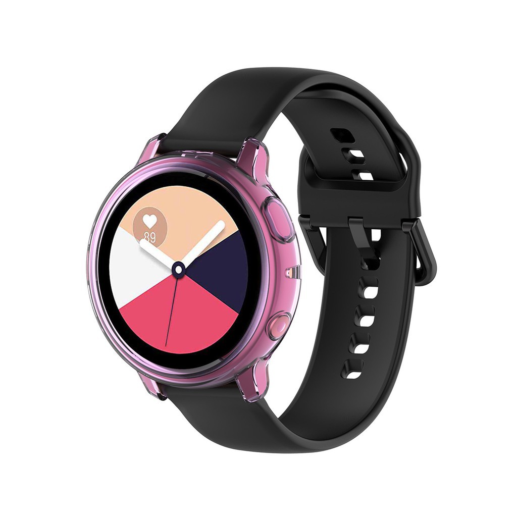 For Samsung Galaxy Watch Active 2 R830 40mm R820 44mm Case Cover Protector Shell Frame Skin Anti-Scratch Watch Protective TPU Fast Delivery