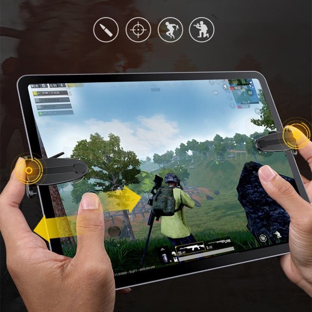 Nút Bắn PUBG Mobile Cho iPad & Máy Tính Bảng Baseus Shooting Game Tool