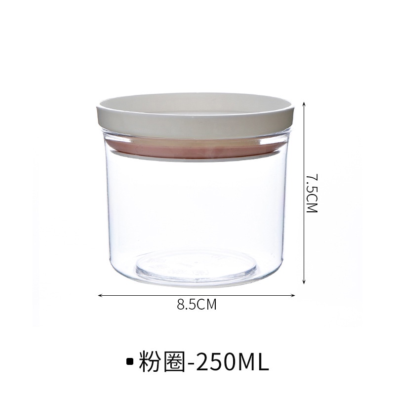 Hộp đựng ô mai, trái cây sấy khô, bánh kẹo để bàn có nắp kín chống ẩm mốc