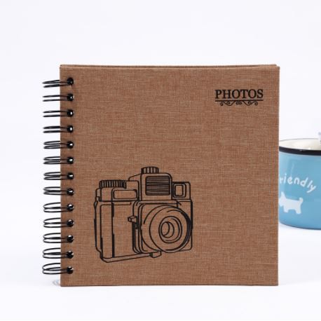 Album ảnh dán DIY  bìa máy ảnh