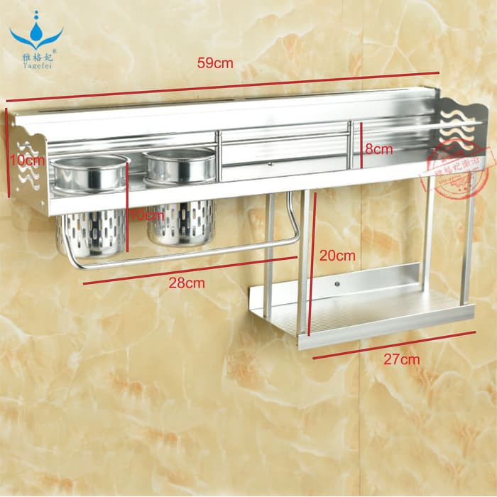 Kệ Đựng Đồ Dùng Nhà Bếp Tiện Dụng