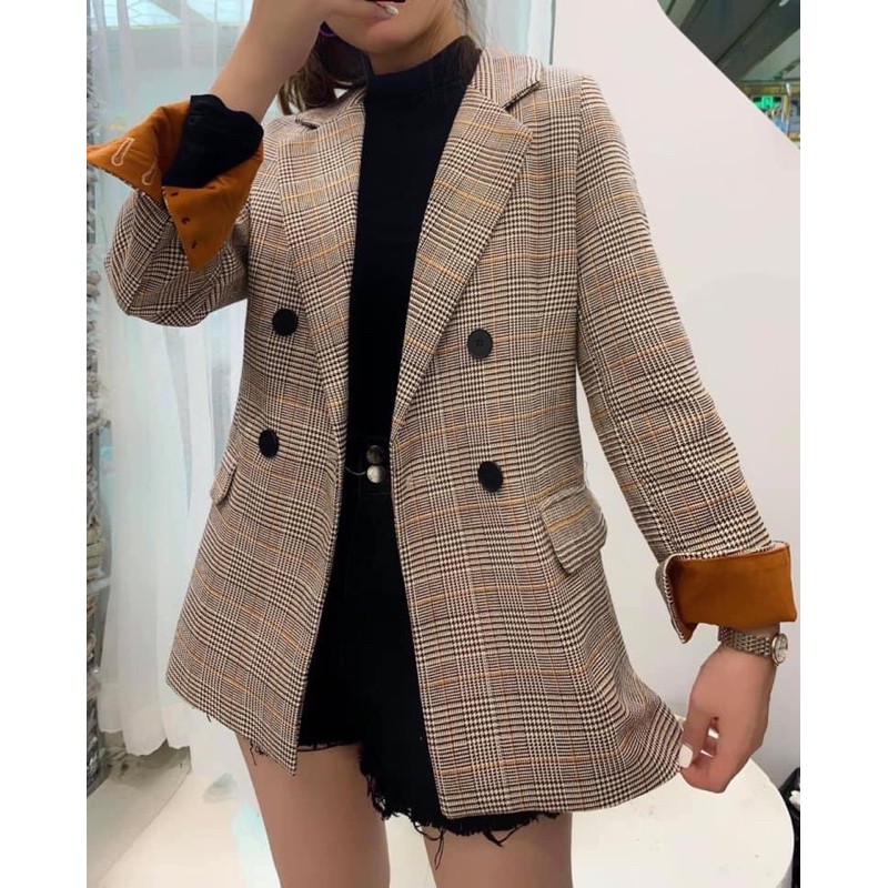 áo dạ dáng vét nữ