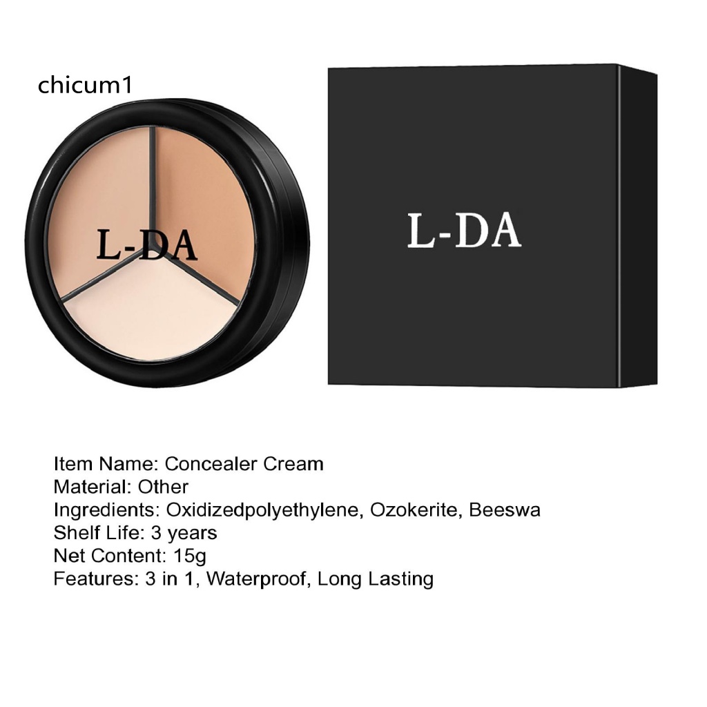 Bảng Kem Che Khuyết Điểm CC 15g Chất Lượng Cao Mờ / Matte