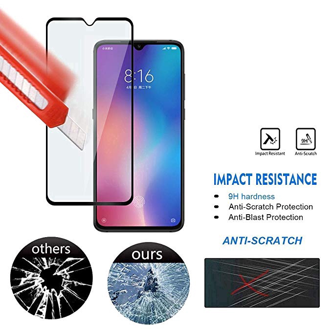 Kính cường lực 9D bảo vệ toàn màn hình cho Xiaomi Mi 14 13 13T 12T 12 11 Lite 11T 10T 9 8 SE Mi 9SE 8SE 9T Pro