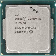CPU intel I5 - 7500+7400 Tray không box+tản
