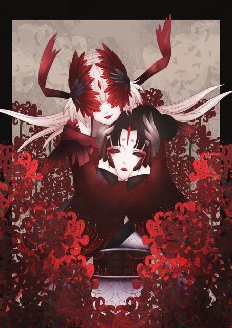 1-5 Poster michiko ldentity V khổ a4, tranh ảnh Game ldentity V michi ko