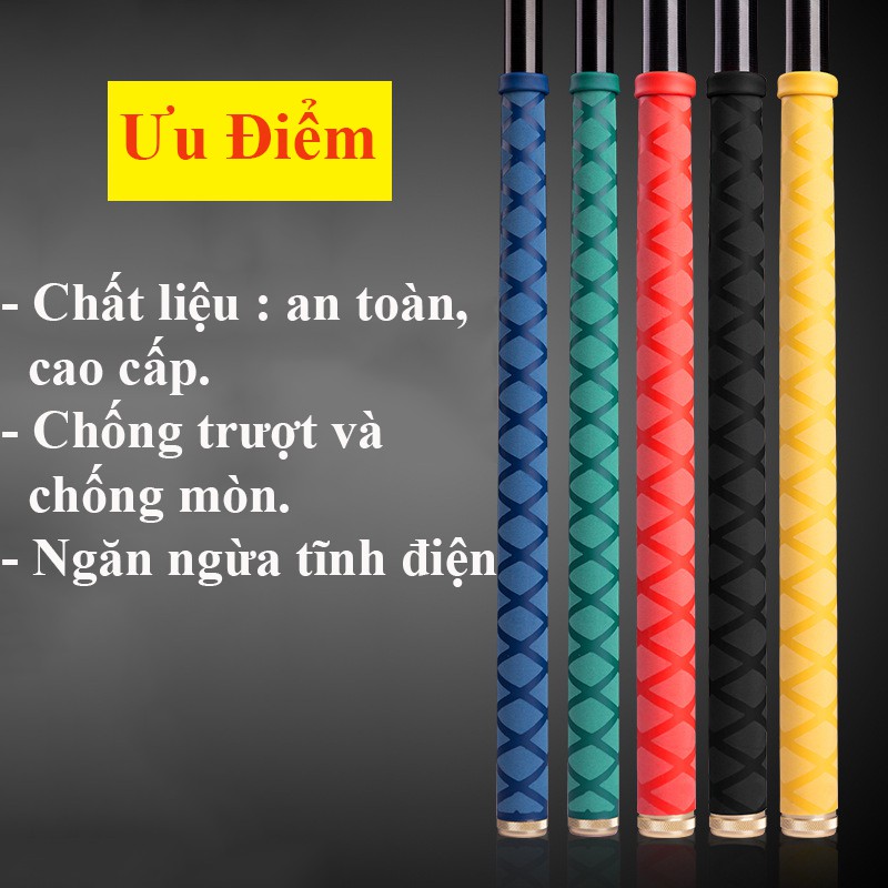 [HOT Giá Rẻ Chất Lượng] Màng Co Nhiệt cuốn cán cần câu Tay cầm chống trượt không thấm mồ hôi PK-16