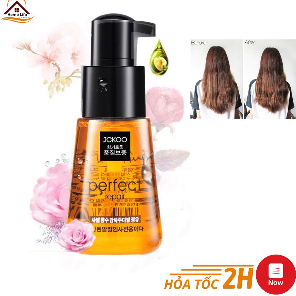 Tinh Dầu Dưỡng Tóc JCKOO Perfect Repair 70ml Phục Hồi Tóc Uốn, Nhuộm, Tóc Hư Tổn Khô Xơ Giữ Nếp, Mượt Tóc